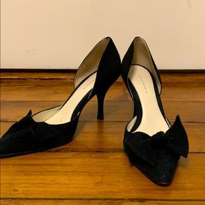 Banana Republic Velvet Heels